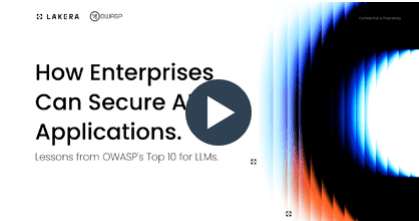  How Enterprises Can Secure AI Applications: Lessons from OWASP's Top 10 for LLMs 