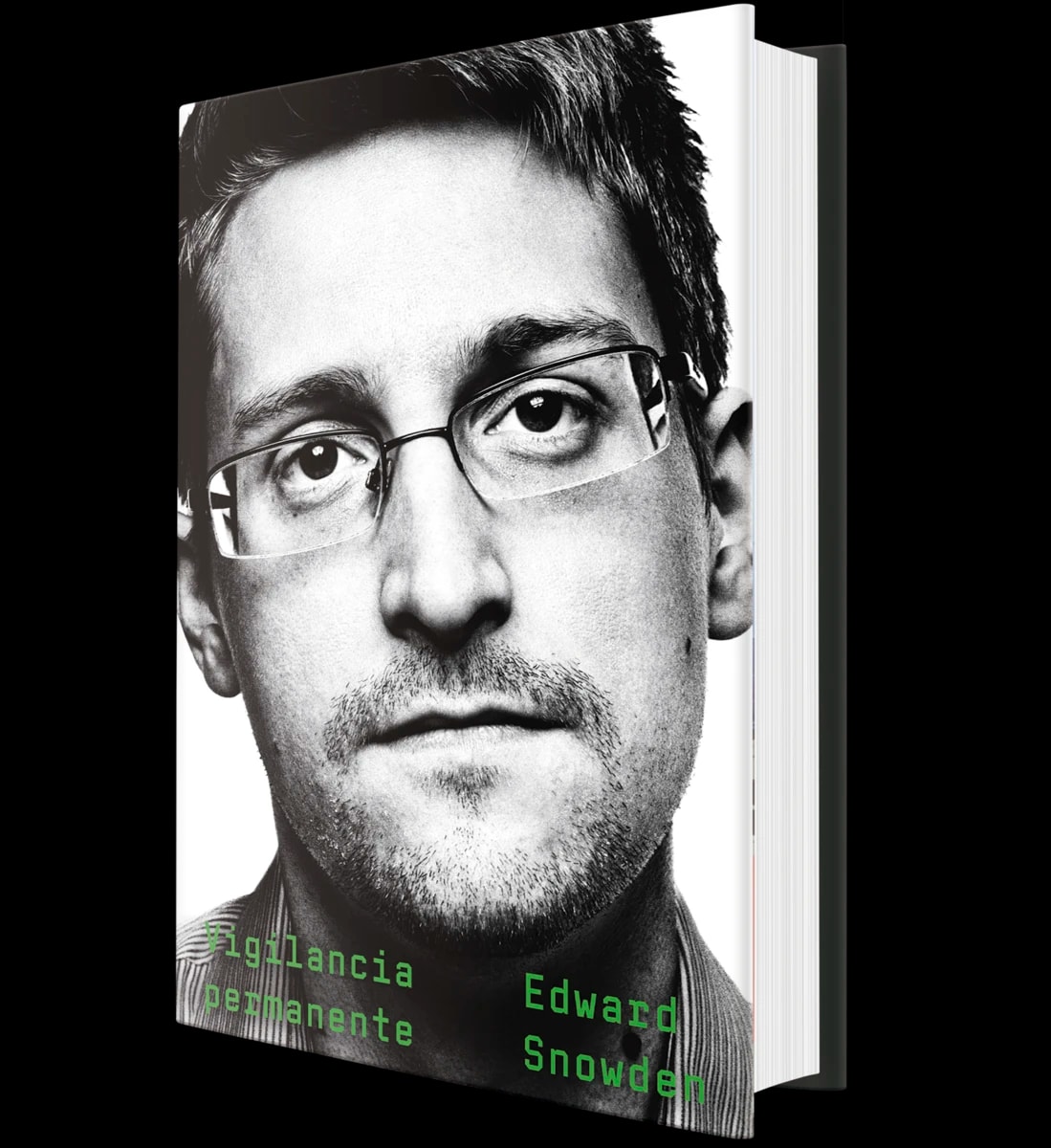 Cover of Permanent Record by Edward Snowden, Spanish edition (Vigilancia Permanente)