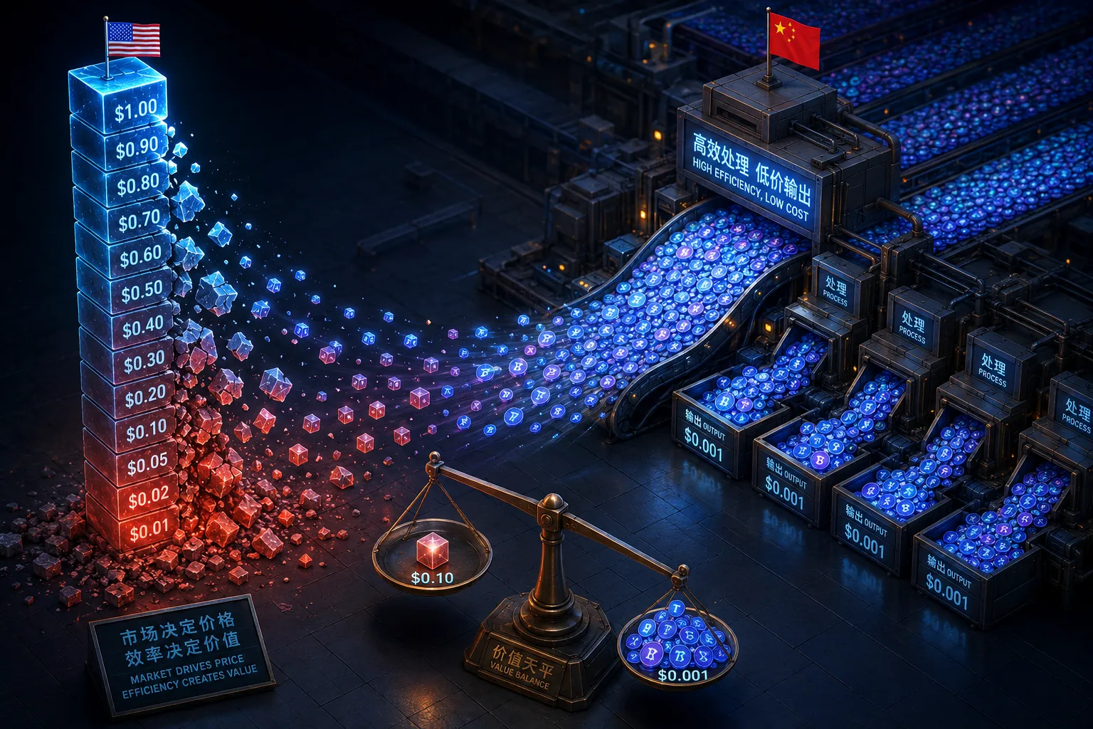 The collapse in the price of intelligence