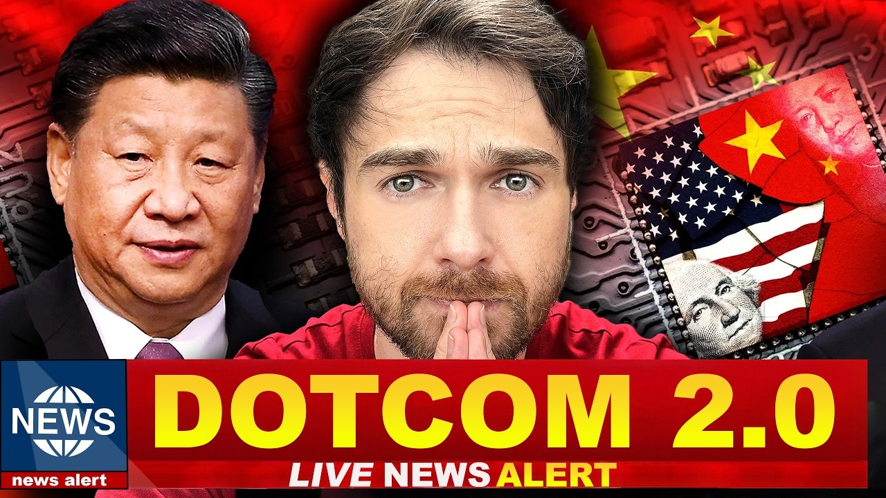 Andrei Jikh's video connecting the AI financial bubble to the pressure from Chinese models