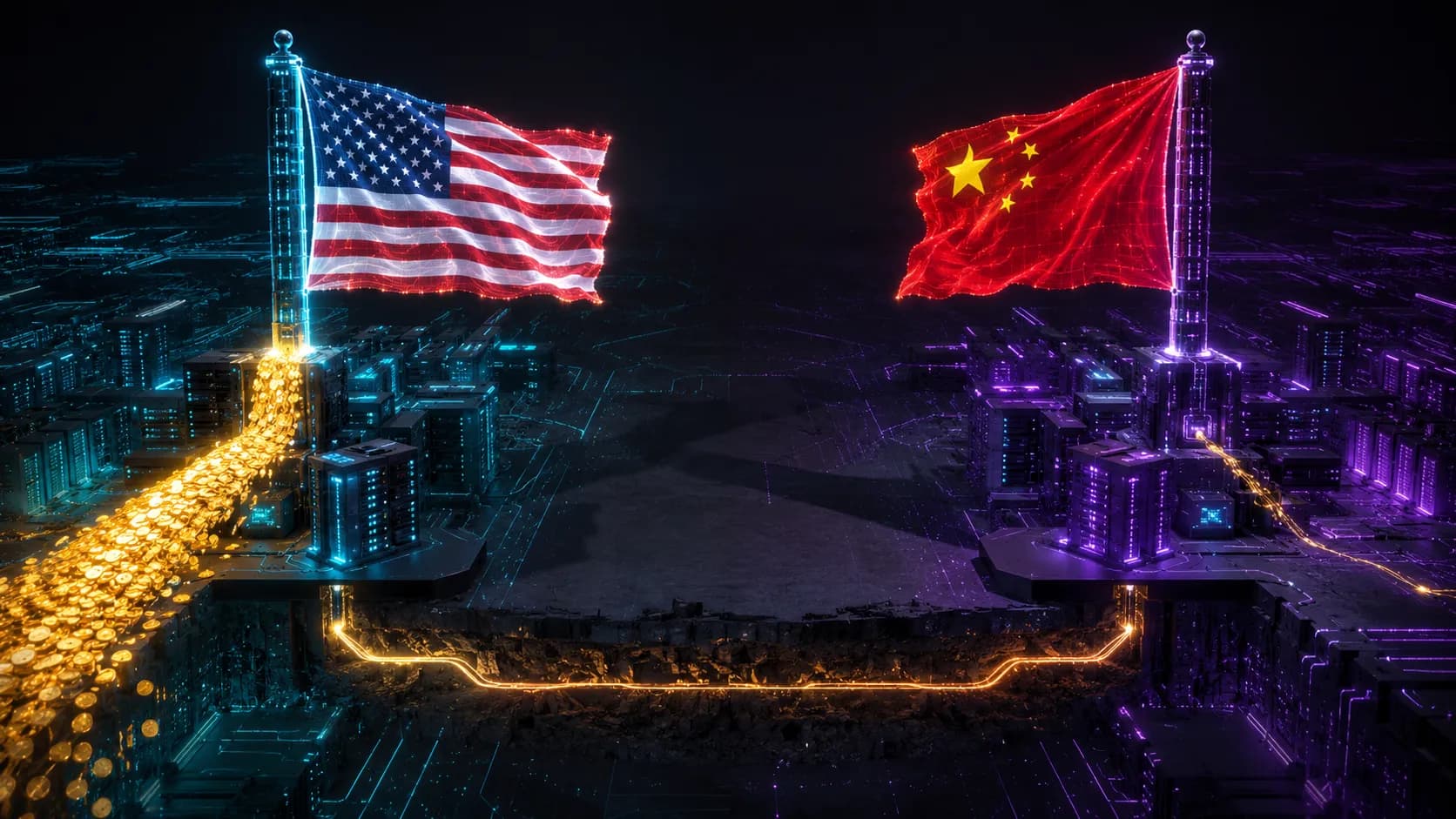 The US–China AI Cost Gap: What 23x More Investment Buys